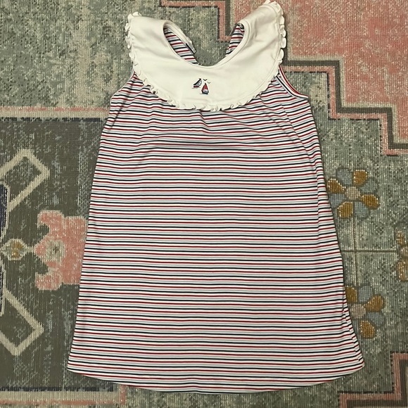 Kissy Kissy Striped Sailboat Dress - Picture 1 of 9
